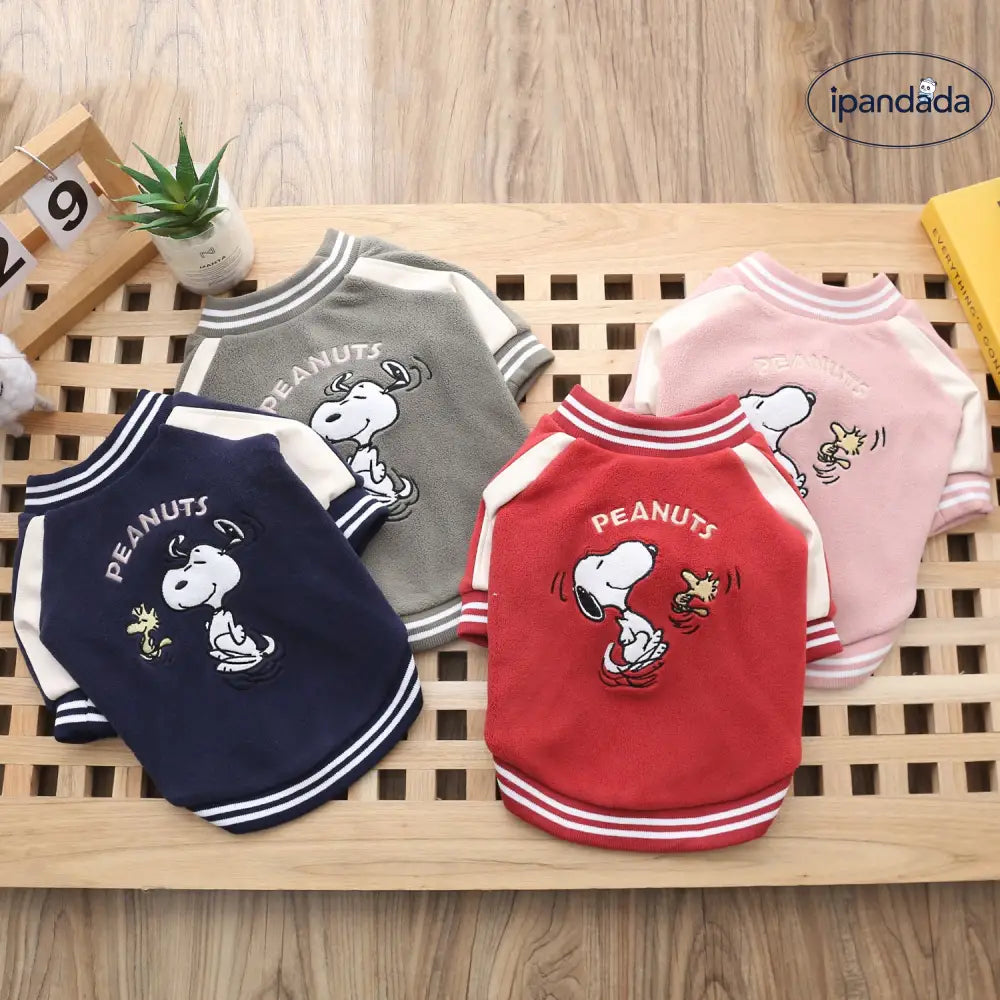 ベースボールジャケット 保温 犬用 二足服 ペットウェア ドッグウェア ID3191