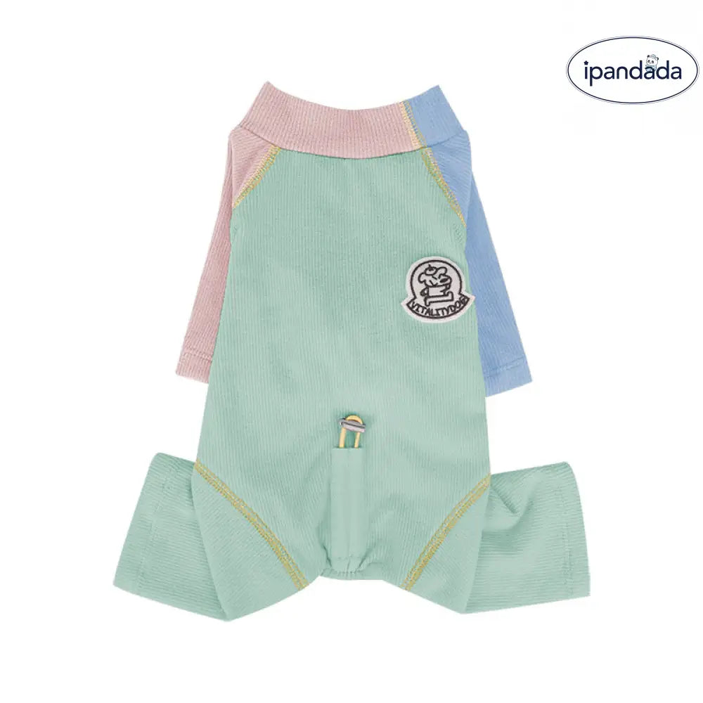 ペット服 秋冬 デロン 生地 色分け 4足型 保温 ベースシャツ ビション フリーゼ シュナウザー 子犬 服 インナー ID2477