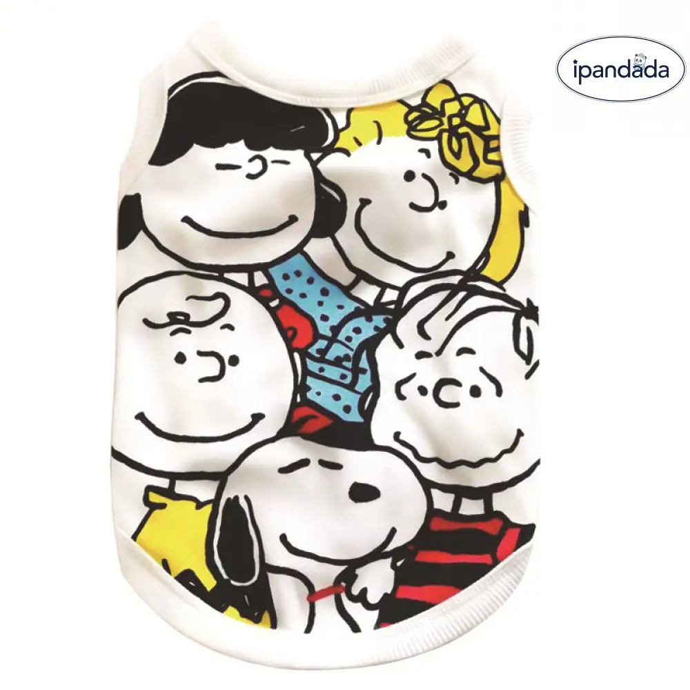 ペット服 犬服 プリント キャラクター ペットベスト 犬用 小型犬 春夏秋 かわいい 室内着 お散歩 おしゃれ ID4006