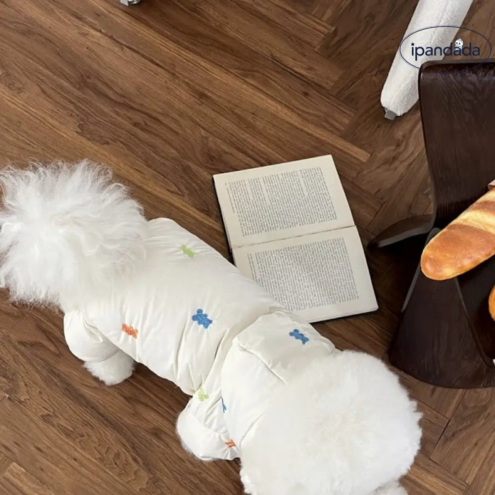 ペット コットンウェア テディ ベア用 秋冬 ボアジャケット 小型犬 ポメラニアン ビションフリーゼ ヨークシャーテリア 冬用 ID3276