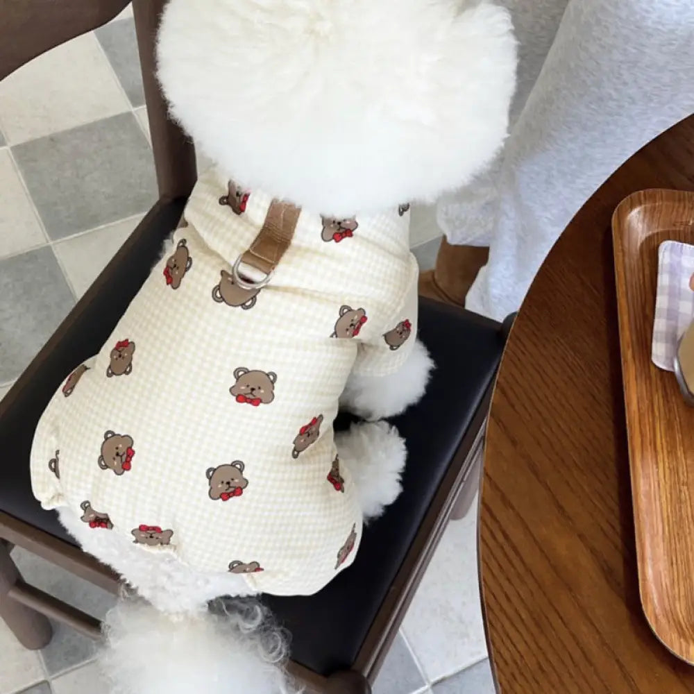 ペット コットンウェア テディ ベア用 秋冬 ボアジャケット 小型犬 ポメラニアン ビションフリーゼ ヨークシャーテリア 冬用 ID3276 タイプ⑥ / XS