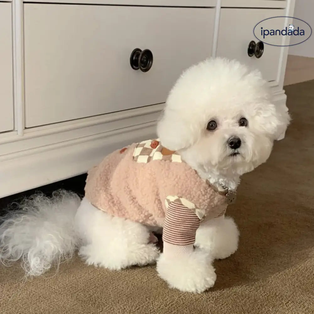 ペット 秋冬 服 タイディ ビション ヨークシャー 小型犬 ポメラニアン 猫用 犬用 服 秋 保温 マスコット ベスト ID3288