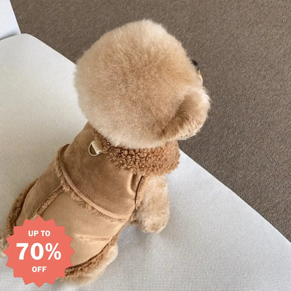 ペット 秋冬用 テディ ビション ベーメ 猫用 秋服 小型 幼犬 牽引可能 保温 ベスト 抜け毛防止 小型犬 中型犬 おしゃれ あたたかい 秋用 冬用 ID3074 ペット用品＞ウェア