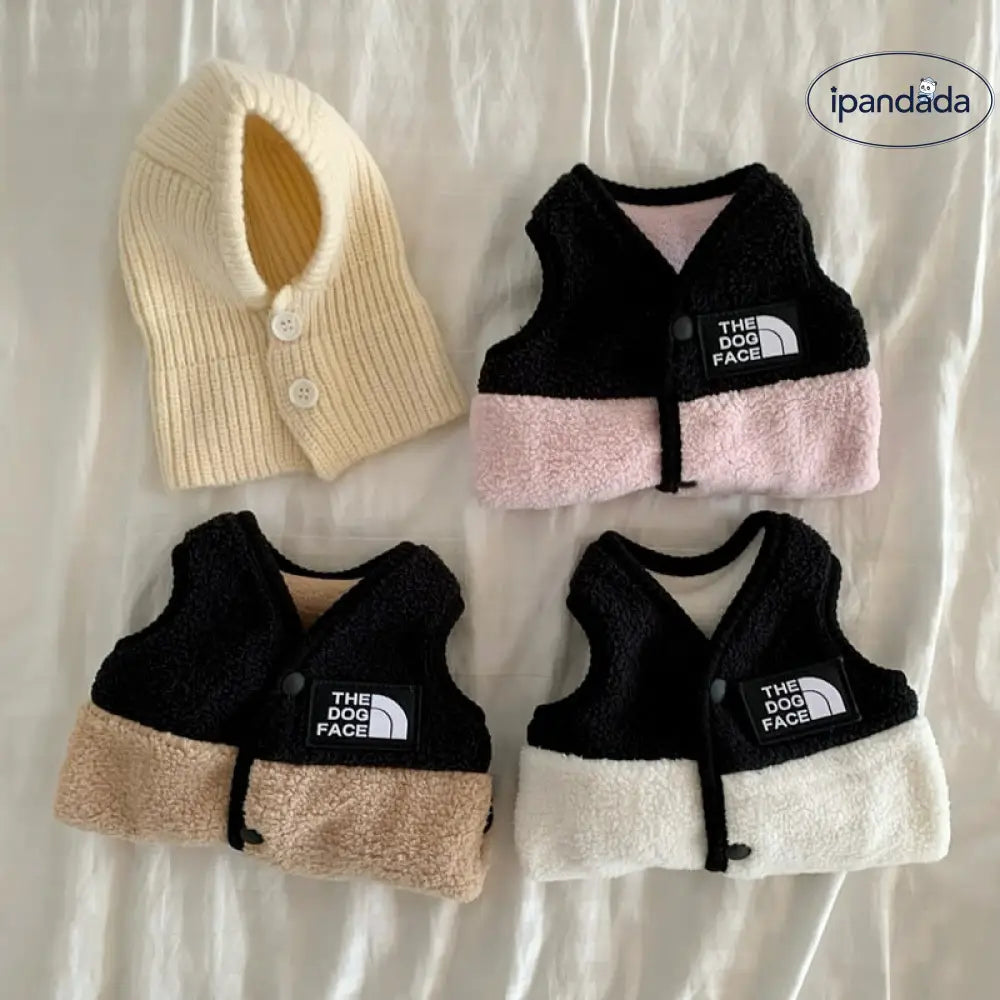 ペット 秋冬用 テディ ビション ベーメ ヨークシャー プードル シュナウザー 小型犬 猫用 ベスト 犬服 おしゃれ あたたかい 秋用 冬用 ID3073 ペット用品＞ウェア