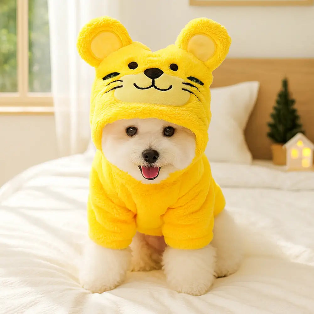ペット 犬服 秋冬 フリース 保温 犬 猫 衣服 可愛い いぬ 犬の服 小型犬 パピー おしゃれ かわいい ID2693 タイプ⑥ / XS