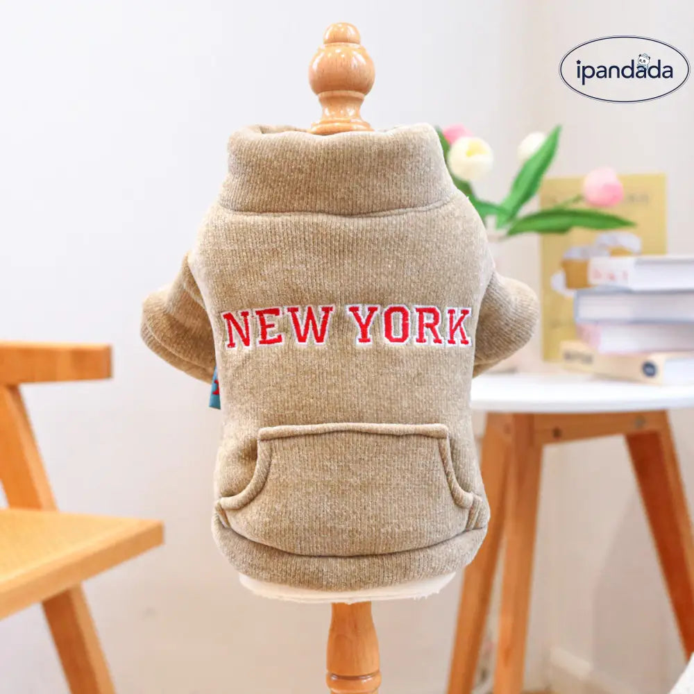 ペット用 ペット服 犬猫服 秋冬 新作 保温 ジップアップ コート 裏起毛 保温 ID2429