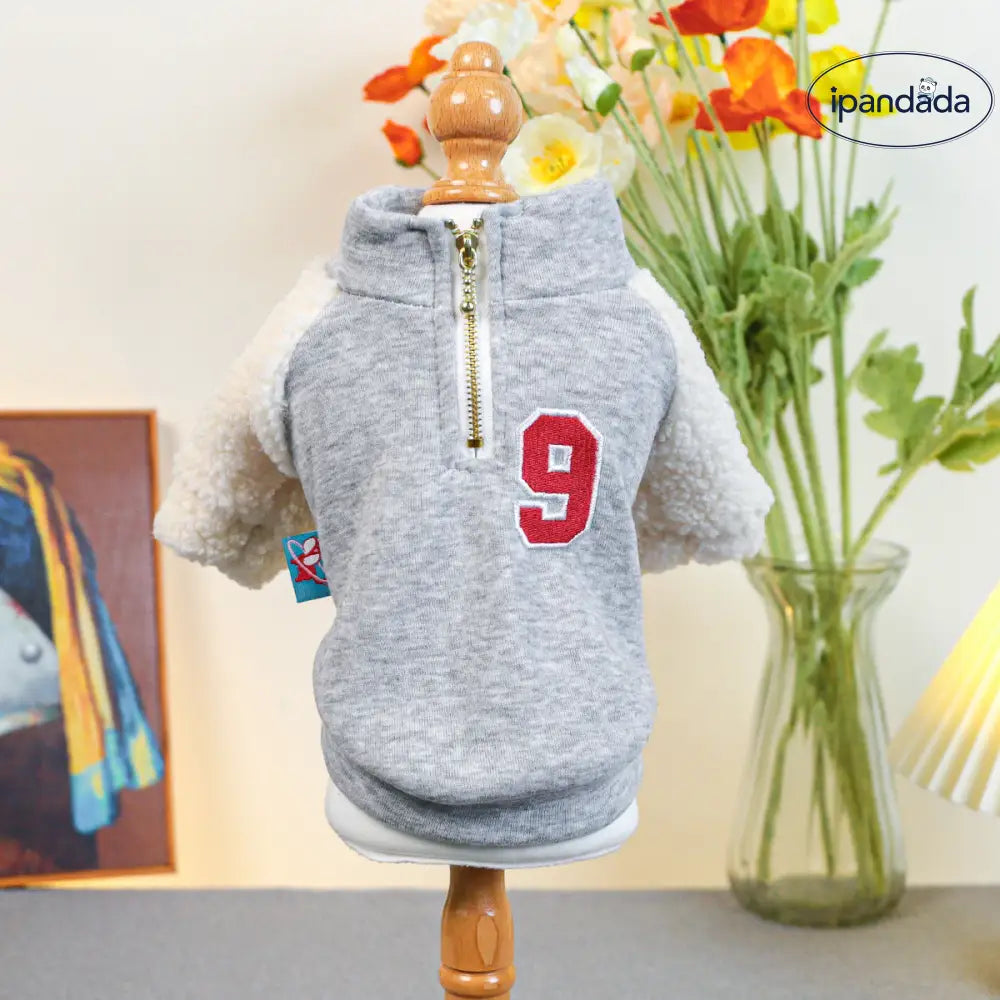 ペット用 ペット服 犬猫服 秋冬 新作 保温 ジップアップ コート 裏起毛 保温 ID2429