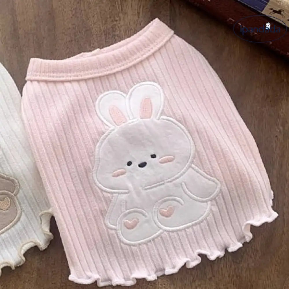 ペット用服 タイディー・ビション犬用 小型子犬 ヨークシャー・ポメラニアン・シュナウザー用 夏用Tシャツ 薄手 ID2220