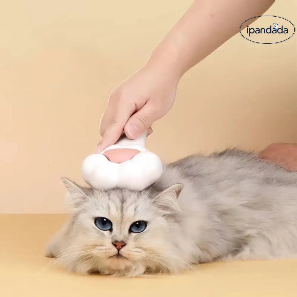 ID1476 ペット用 グルーミングブラシ 猫 犬 専用 むだ毛除去 ピン ブラシ 長毛猫 ケア ブラッシング グッズ お手入れ簡単 3WAY