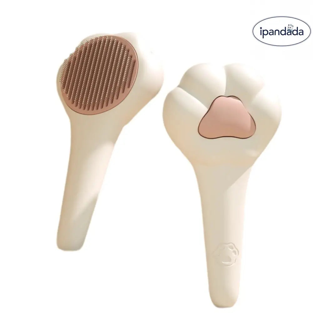 ID1476 ペット用 グルーミングブラシ 猫 犬 専用 むだ毛除去 ピン ブラシ 長毛猫 ケア ブラッシング グッズ お手入れ簡単 3WAY