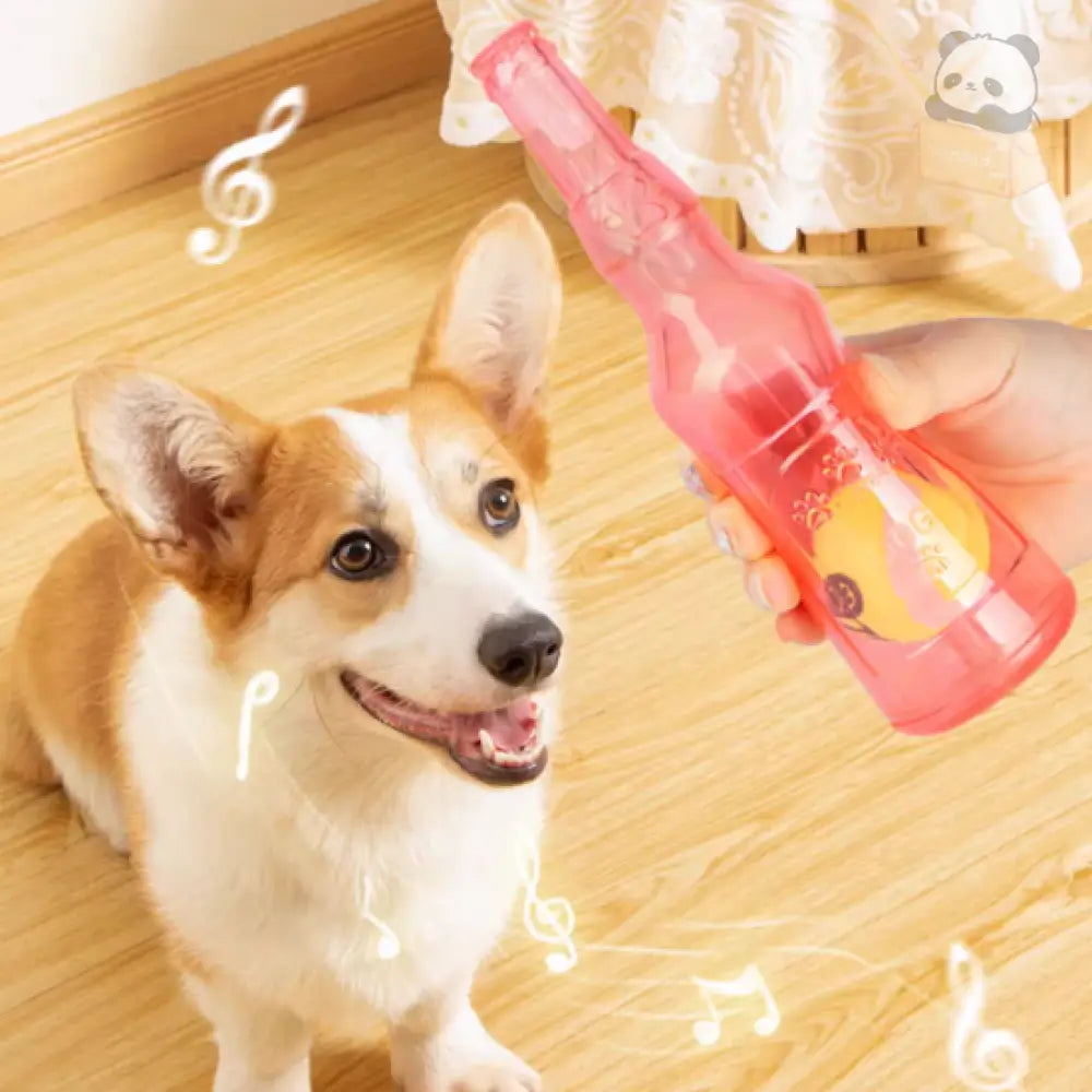 ペット用 おもちゃ 音の出る 犬用 ストレス解消 テニスボール ビール ボトル 噛みつき デンタルヘルスケア 歯磨き 運動不足 ペット用品＞おもちゃ