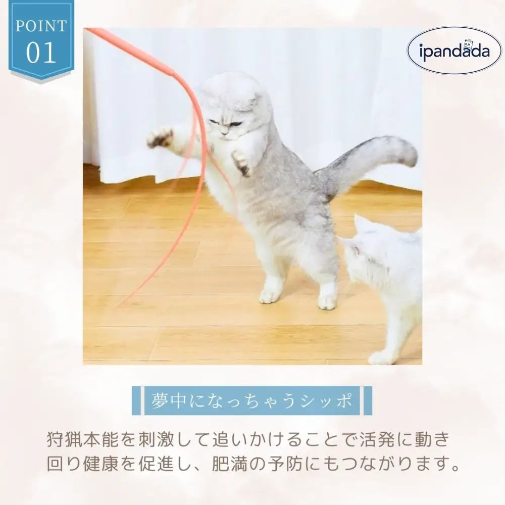 ペット 用品 猫じゃらし ネズミのしっぽ 全2色 キャット CAT ねこじゃらし 猫のおもちゃ 猫用 猫のストレス解消 猫の玩具 運動不足改善 ストレス軽減 癒し プレゼント 贈り物 人気 便利  かわいい 雑貨 面白い ID2323