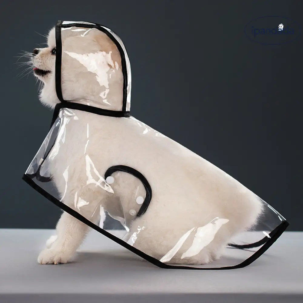 ペット用レインコート 透明 犬用レインコート メーカー直卸 1個から卸売可能 防水 防風 ペット服 大型犬用 ID1925