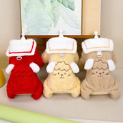 ペットウェア 秋冬用 犬服 新作 ペット服 フリース 四肢付き フリースジャケット ID3058