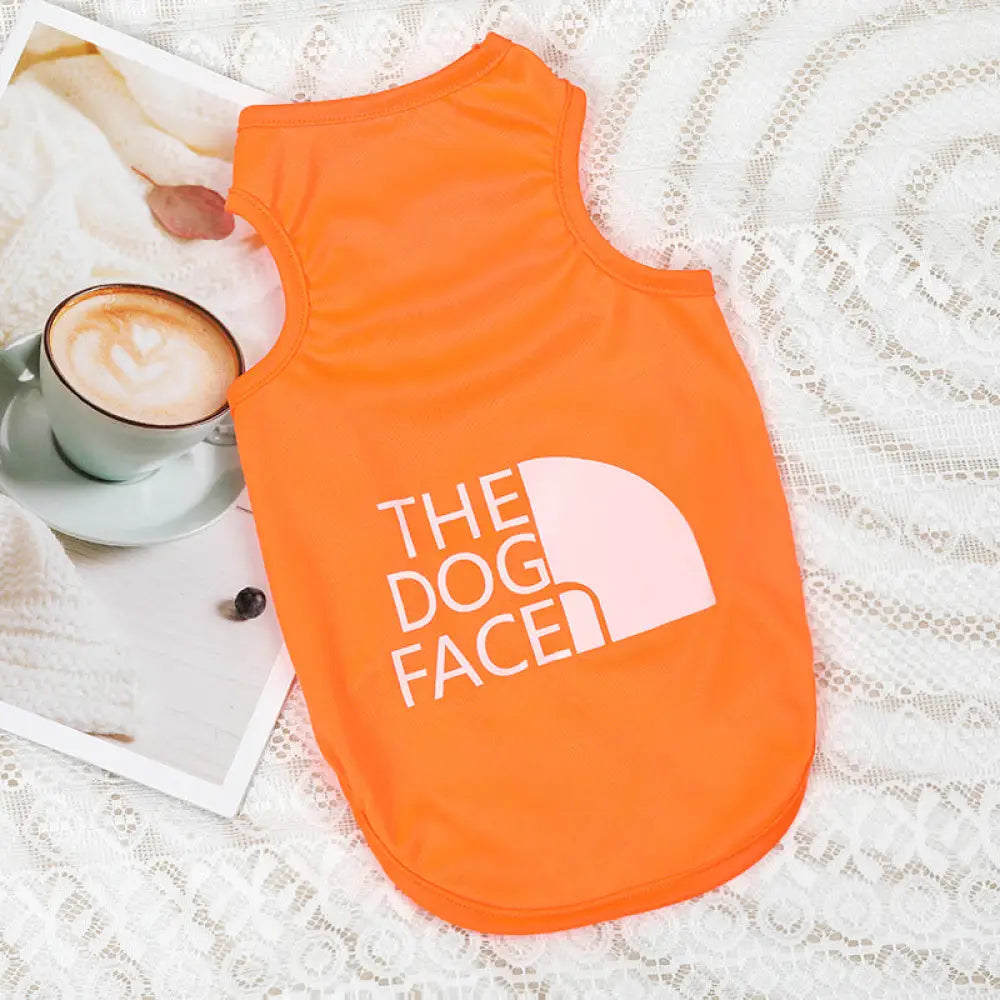 ID618 犬服 ドッグウェア adidog the dog face UVカット 虫よけ 紫外線防止 XS~2XL 熱中症対策 タンクトップ 伸縮性抜群 ノースリーブ 日焼け予防 抜け毛防止 部屋着 パジャマ プレゼント 誕生日