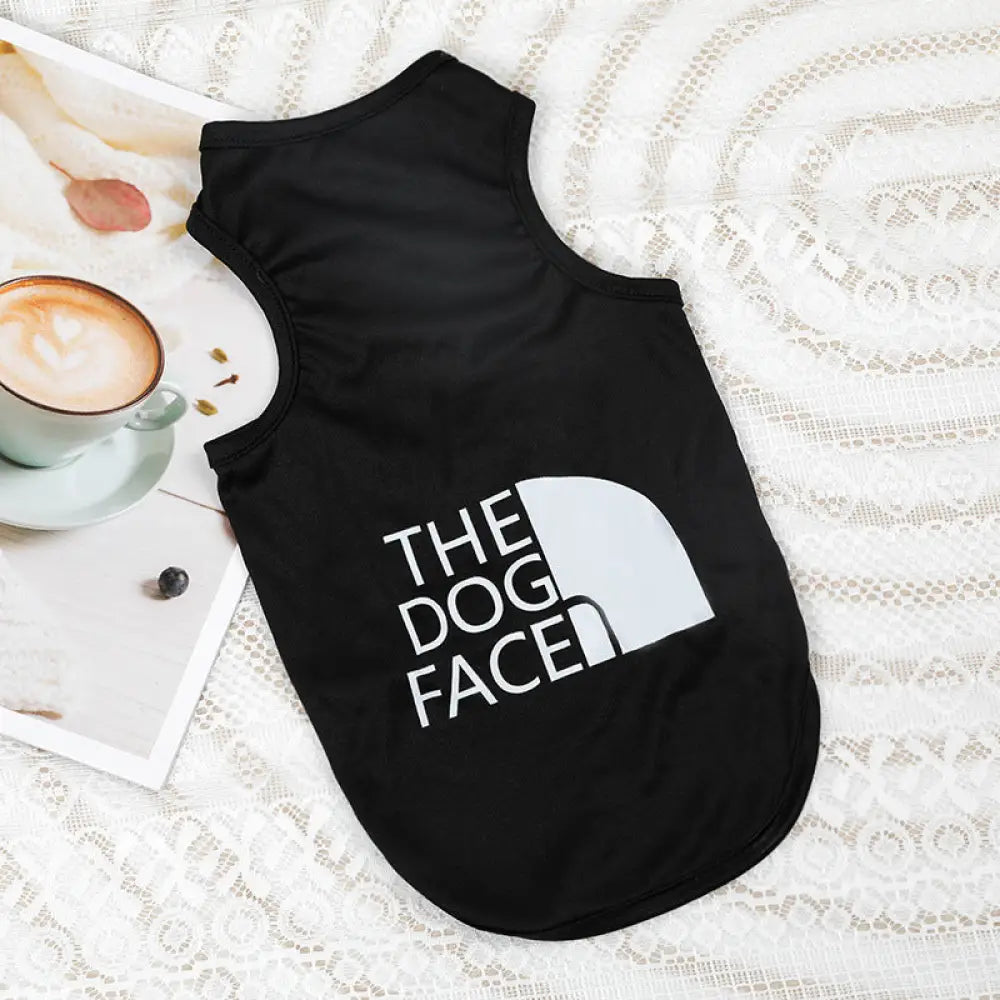 ID618 犬服 ドッグウェア adidog the dog face UVカット 虫よけ 紫外線防止 XS~2XL 熱中症対策 タンクトップ 伸縮性抜群 ノースリーブ 日焼け予防 抜け毛防止 部屋着 パジャマ プレゼント 誕生日