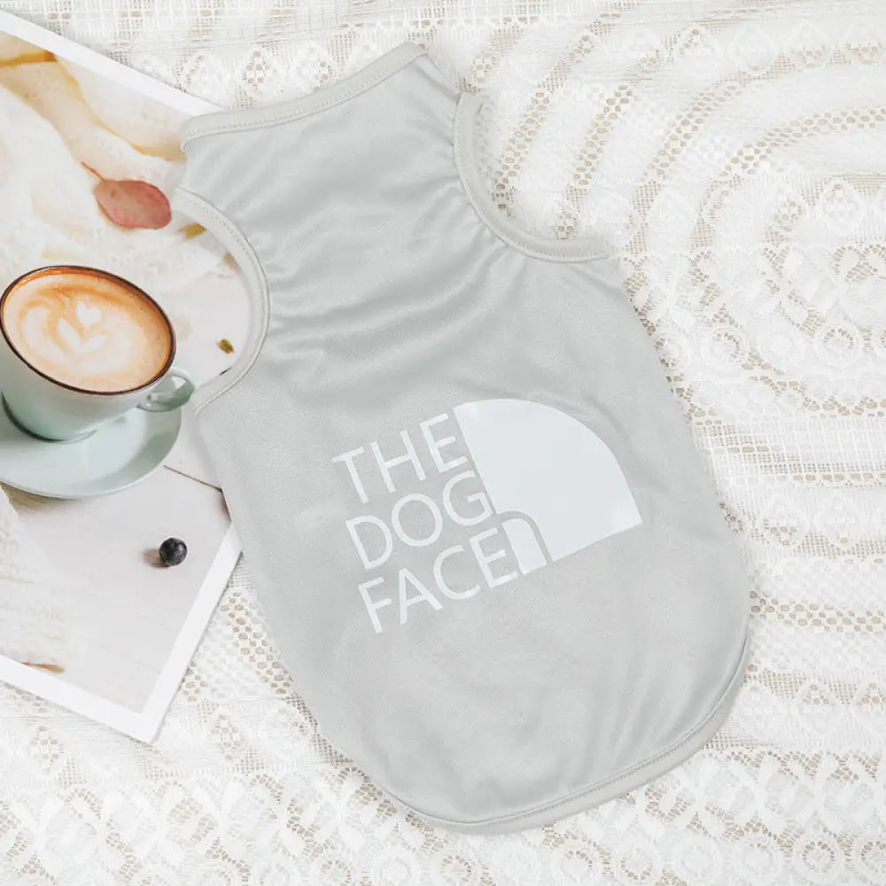 ID618 犬服 ドッグウェア adidog the dog face UVカット 虫よけ 紫外線防止 XS~2XL 熱中症対策 タンクトップ 伸縮性抜群 ノースリーブ 日焼け予防 抜け毛防止 部屋着 パジャマ プレゼント 誕生日