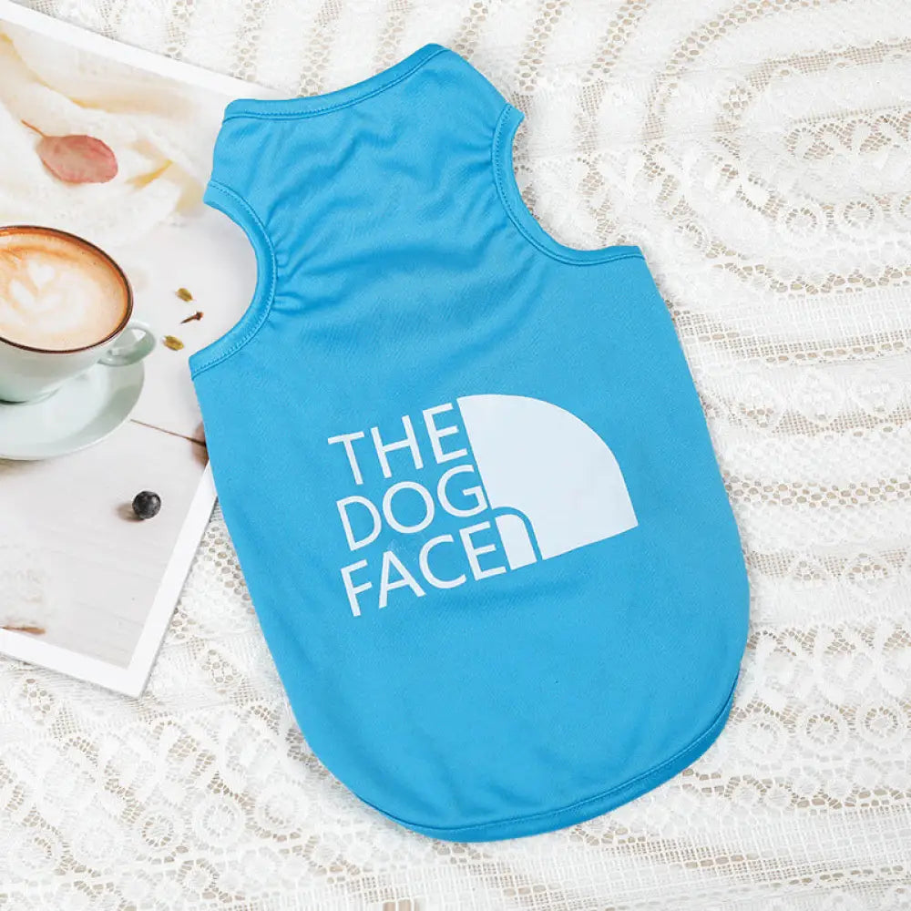 ID618 犬服 ドッグウェア adidog the dog face UVカット 虫よけ 紫外線防止 XS~2XL 熱中症対策 タンクトップ 伸縮性抜群 ノースリーブ 日焼け予防 抜け毛防止 部屋着 パジャマ プレゼント 誕生日