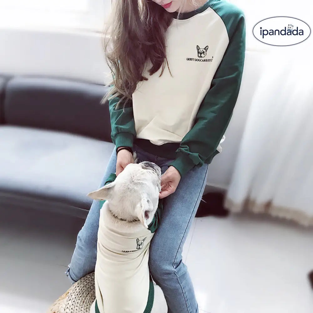 犬服 犬 飼い主 ペアルック 犬の服 お揃い 親子服 親子お揃い パーカー ワンちゃん 犬とペアルック 小型犬用  ペット用 S-4XL  オーナー用 フリーサイズ  ペット用 犬 服 ワンチャン服 小型犬 猫 親子服 春秋服 冬服 ペット服 ID2261