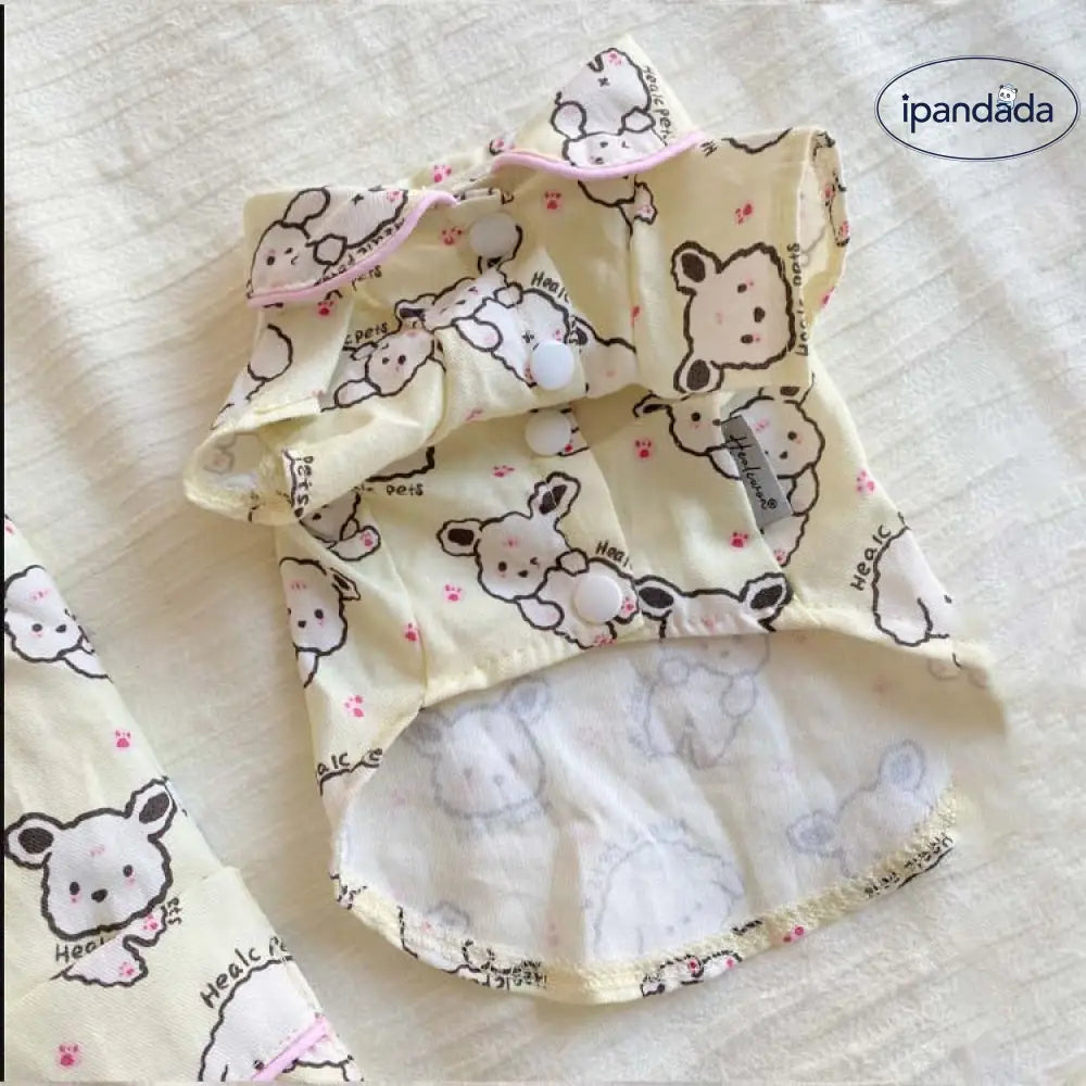 親子パジャマ ペット服 猫 犬 オーナー  綿100% ライン 小型犬 ピンク 半袖 長袖 インスタ風 かわいい おそろい ペア ホームウェア 快適 吸汗 通気性 柔らかい 春 夏 秋 着心地 シンプル おしゃれ ペットウェア オーナーウェア リラックス ルームウェア ペットコーデ キュート デザイン ID2114