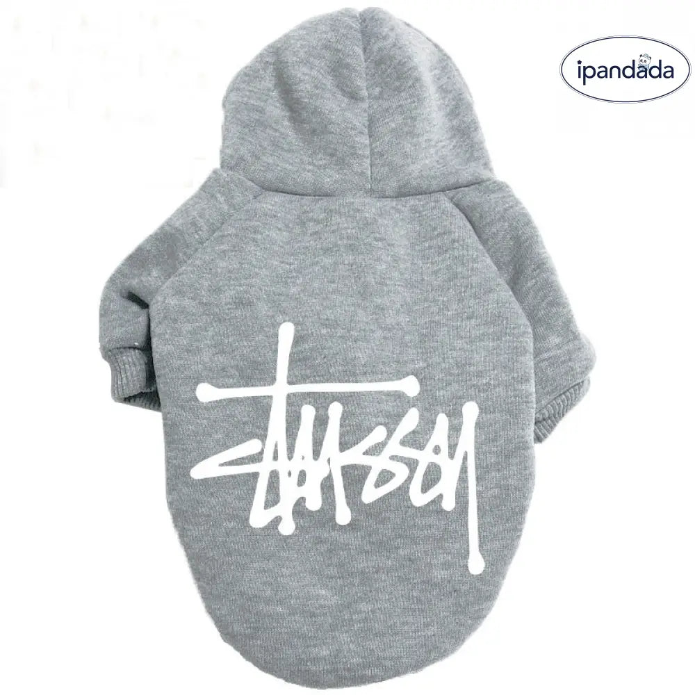 秋冬 ペット服 レタープリント トレンド おしゃれ 人気 犬用 フリース裏起毛 パーカー フード付き スポーツウェア 小型犬 中型犬 大型犬 変身 防寒 暖かい 快適 撥水 外出用 インスタ映え ブランド風 厚手 ストリート カジュアル モード ID2293