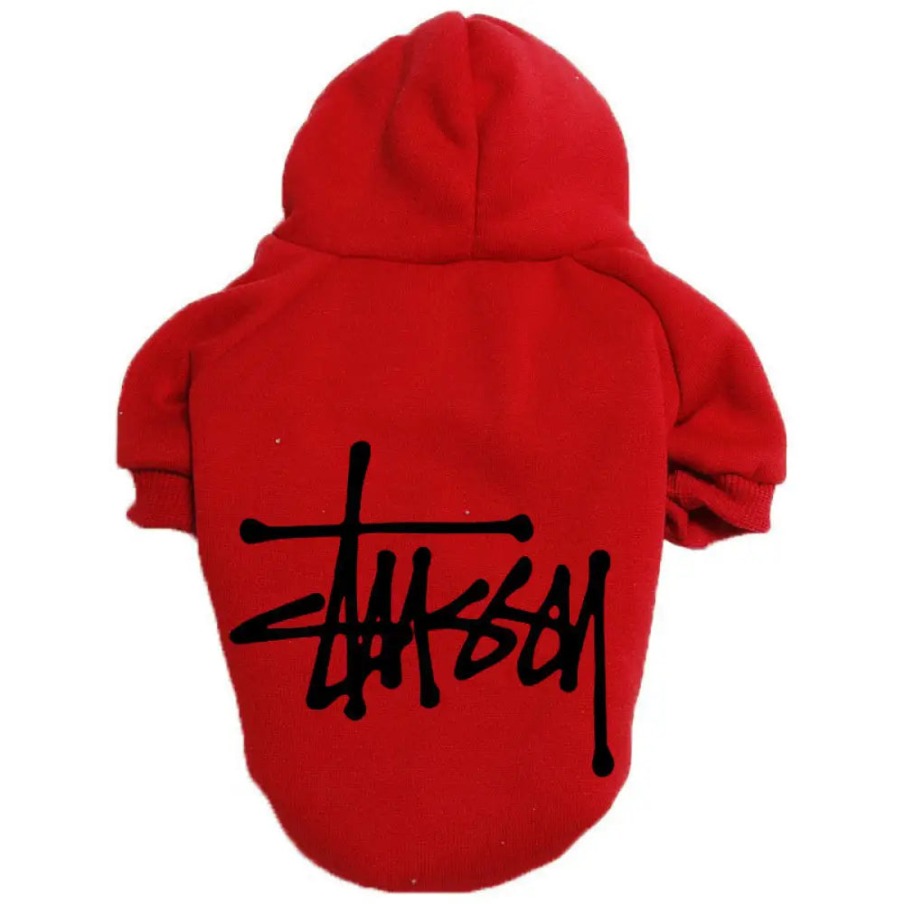 秋冬 ペット服 レタープリント トレンド おしゃれ 人気 犬用 フリース裏起毛 パーカー フード付き スポーツウェア 小型犬 中型犬 大型犬 変身 防寒 暖かい 快適 撥水 外出用 インスタ映え ブランド風 厚手 ストリート カジュアル