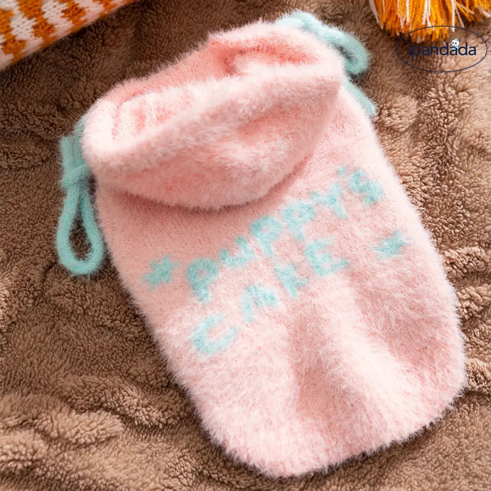 秋冬 犬 服 ペット ウェア フード付き セーター テディ ベア ビション ミニ チワワ 猫 ペット ウェア ID2732