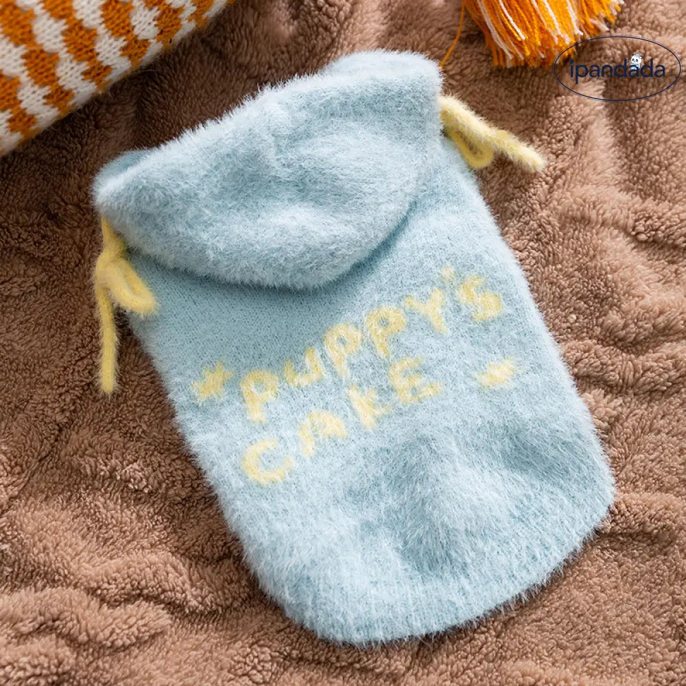 秋冬 犬 服 ペット ウェア フード付き セーター テディ ベア ビション ミニ チワワ 猫 ペット ウェア ID2732