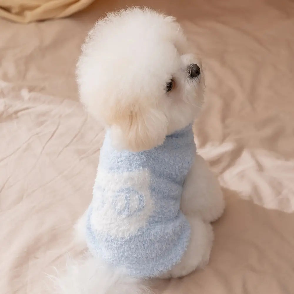 秋冬 シーズン 犬服 中小型犬 保温 テディ ベア ビション 2脚衣 デヴォン 猫用 フリース ペットウェア ID2605