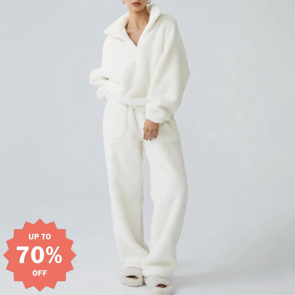 秋冬 無地 パジャマ レディース カジュアル セット ゆるい 長袖 外出可能 ID3591