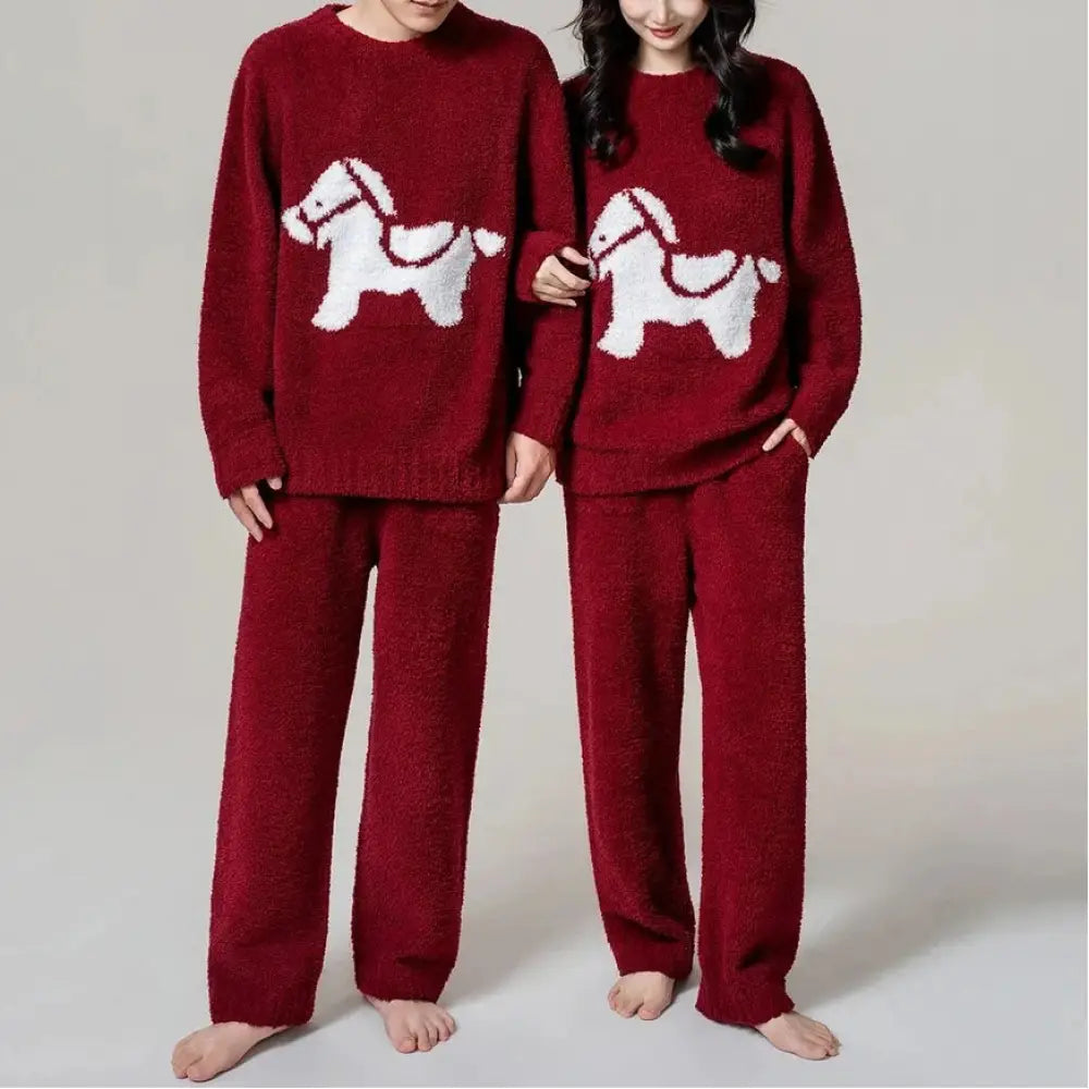 秋冬 新作 パジャマ カップル用 ラウンジウェア ハーフベルベット 保温 セットアップ フリース 厚手 冬 着る毛布 もこもこ 長袖 あったか 暖かい 冬用 寝巻き 防寒対策 レディース メンズ 彼女 彼氏 夫婦お揃い 新婚お祝い