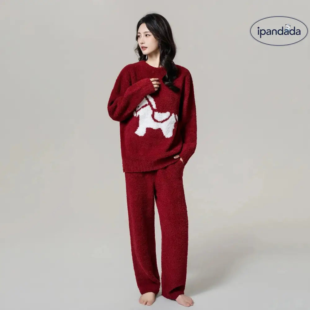 秋冬 新作 パジャマ カップル用 ラウンジウェア ハーフベルベット 保温 セットアップ フリース 厚手 冬 着る毛布 もこもこ 長袖 あったか 暖かい 冬用 寝巻き 防寒対策 レディース メンズ 彼女 彼氏 夫婦お揃い 新婚お祝い