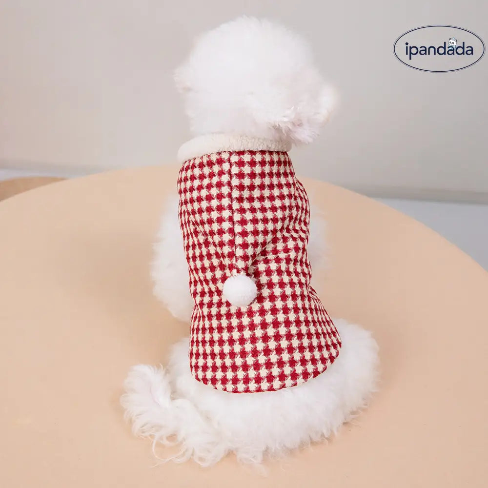 秋冬新作 ペットウェア クリスマスバージョン ベスト 防寒 ジャケット 猫服 テディ お散歩 かっこいい かわいい 犬 クリスマスプレゼント ID3571 ペット用品＞ウェア