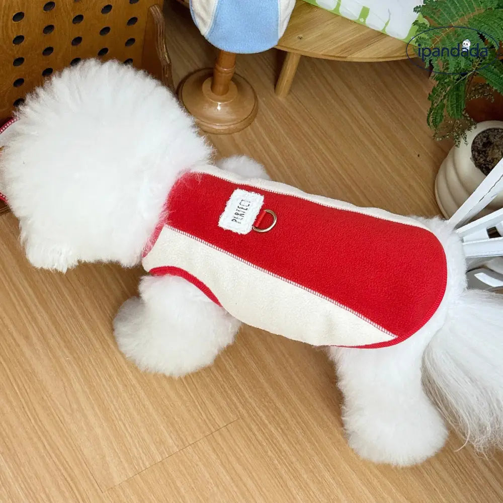 秋冬 新作 牽引可能 フリース ペット服 犬 猫 ダブルフェイス ジャージ ベスト ID2894