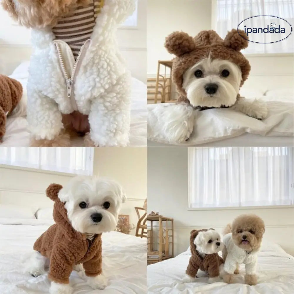 秋冬新作 犬 服 超可愛い! 小型犬 ペットウェア お散歩 もこもこ 秋冬 服 ベスト ドッグウェア 抜け毛防止 ペット服 犬服 猫服 犬用 ペット用品 ID2306