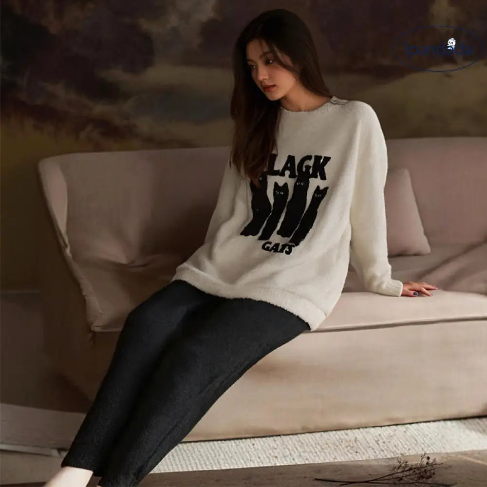 秋冬用 かわいい 保温 コーラルフリース ゆったり 大きいサイズ ルームウェア ID3563