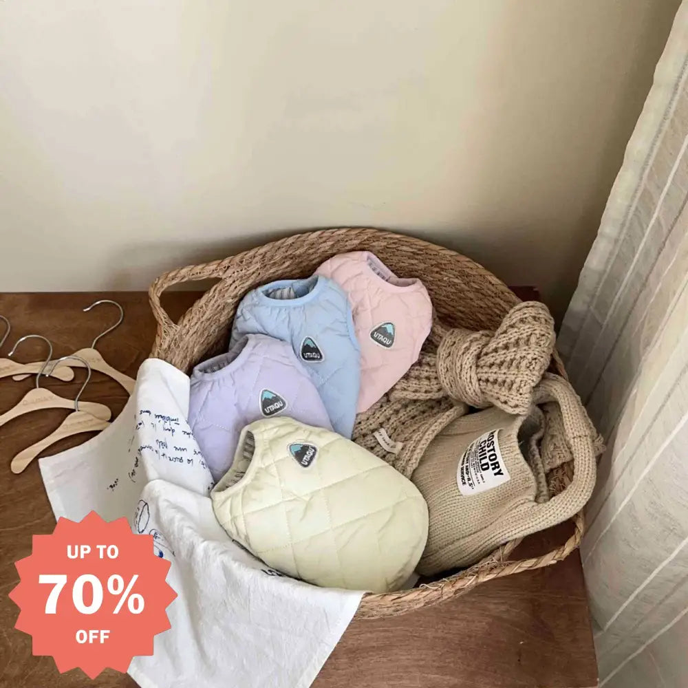 秋冬用 ペット コート 可愛い 保温 コットンベスト 小型犬 猫用 ビション フリーゼ テディ スノウシュナウザー ID3166 ペット用品＞ウェア