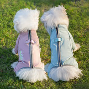 秋冬用 犬服 スポーツ フリースウェア 小型犬用 中型犬用 アウトドア 保温 猫用 ペット服 お散歩 かっこいい かわいい クリスマスプレゼント ID3577 ペット用品＞ウェア