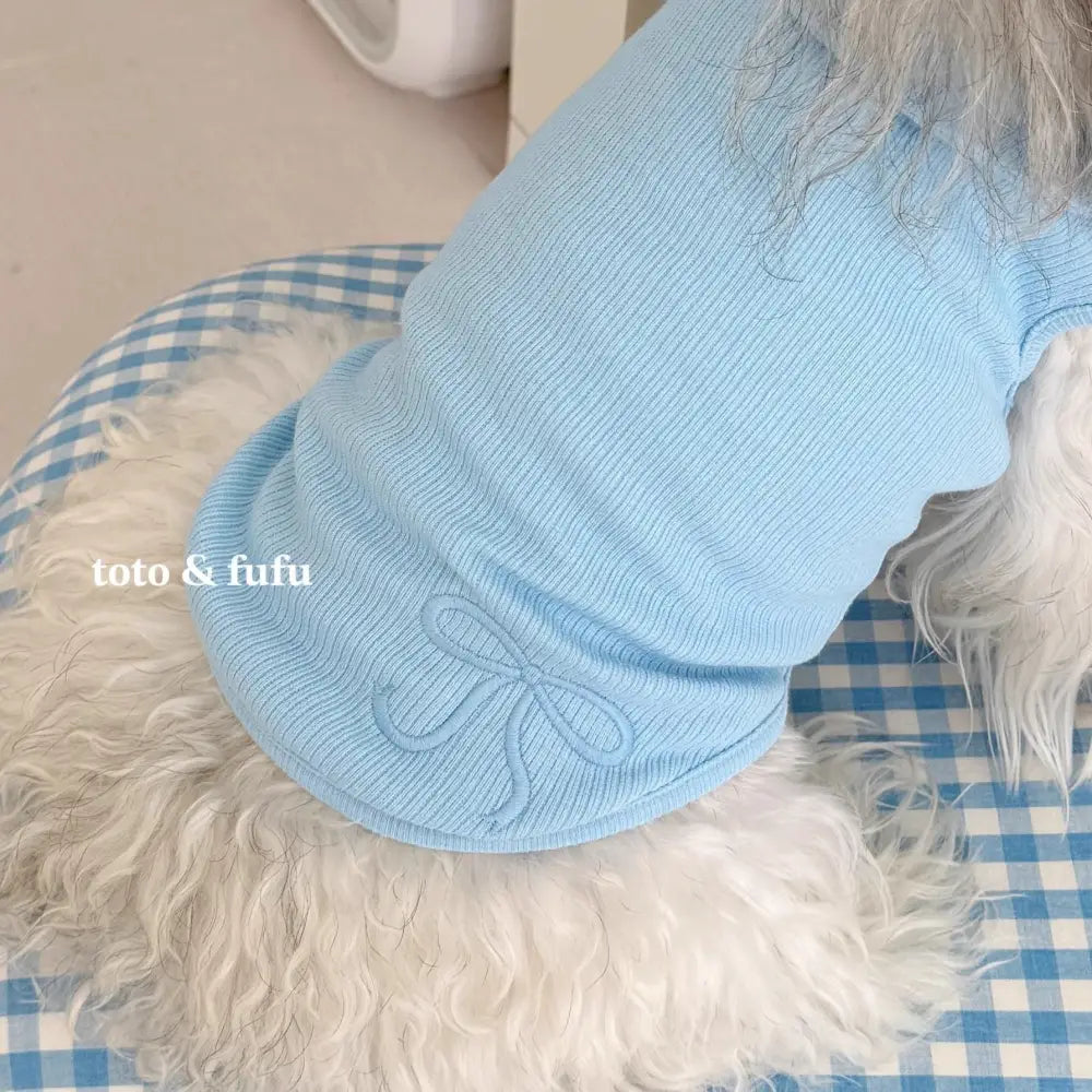 ペット 犬の服 冬用 猫用 ベスト 小型犬 マルチーズ テディ ベルドッグ服 ID3899 ブルー / XS