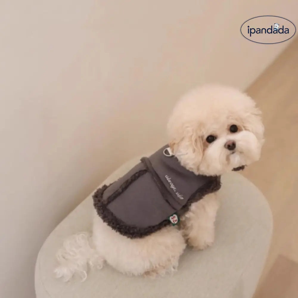 犬服 超可愛い! 小型犬 ペットウェア お散歩 もこもこ 秋冬 服 裏ボア 中綿 あったか 防寒 洋服 ペット服 可愛い おしゃれ アウター 抜け毛防止 お散歩服 ペット用品＞ウェア
