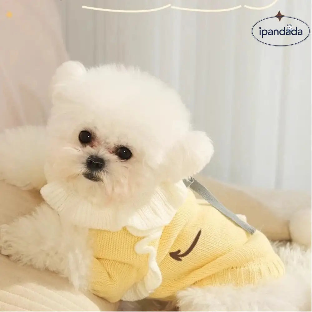 犬服 冬用 保温 小型犬 トイプードル シュナウザー ビション 秋冬 ペット 子犬 ニット セーター ID2943