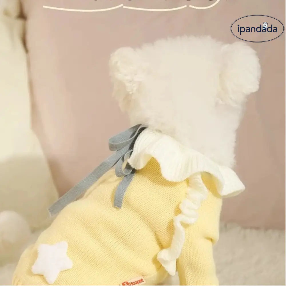 犬服 冬用 保温 小型犬 トイプードル シュナウザー ビション 秋冬 ペット 子犬 ニット セーター ID2943