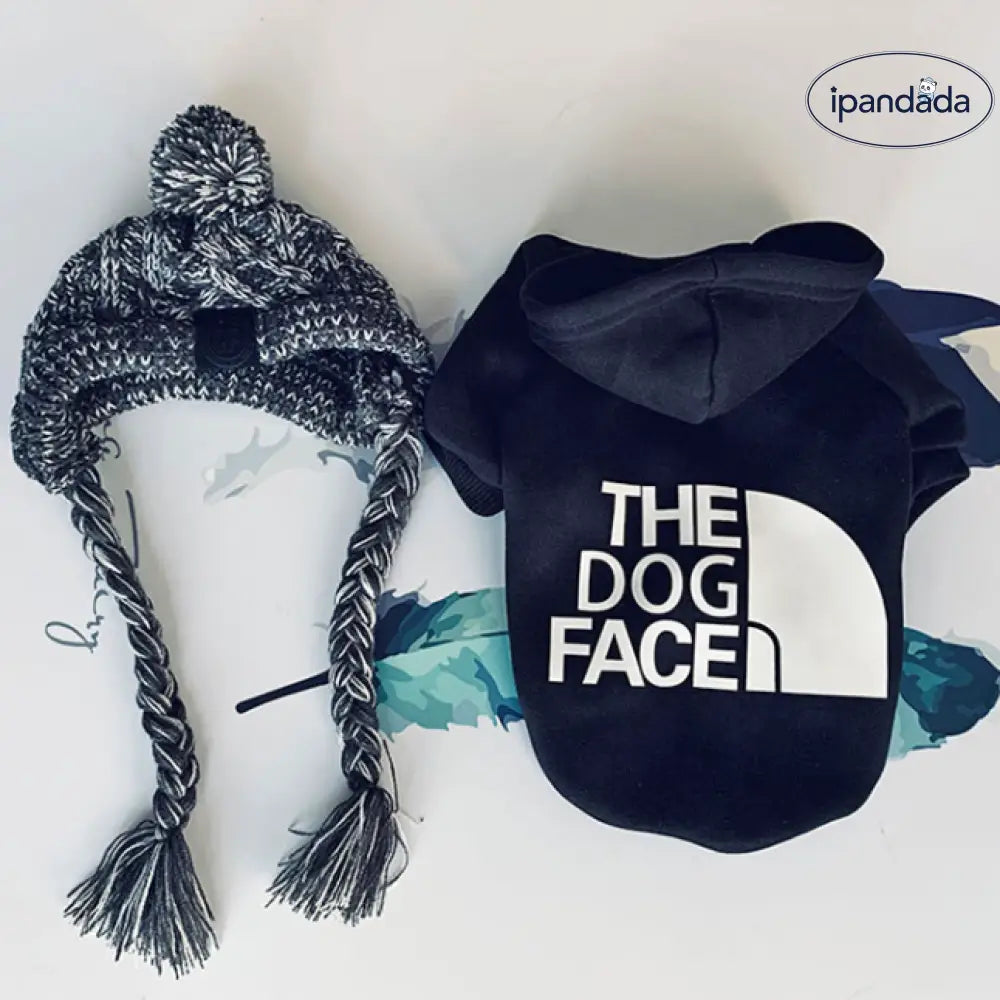 犬服 フード ドッグウェア トレーナー THE DOG FACE ペット ワンちゃん フード付き お出かけ お散歩 おしゃれ 防寒 可愛い 愛犬 あったかい 小型犬 中型犬 大型犬 ペット用品＞ウェア