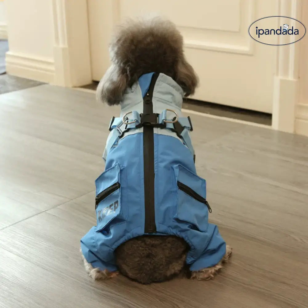 ダウン 四足犬 コート 冬 小型犬 ペット服 ビションフリーゼ テディベア 犬 服 ID3780