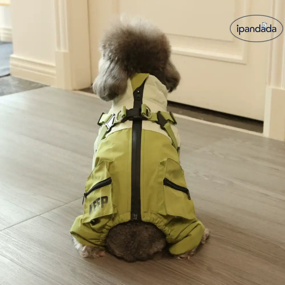 ダウン 四足犬 コート 冬 小型犬 ペット服 ビションフリーゼ テディベア 犬 服 ID3780