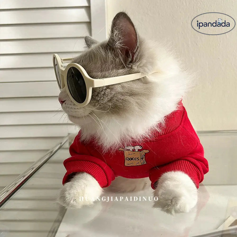 ペットウェア シュナウザー ビション フリーゼ 犬 猫 カートゥーン ベスト コットン フリース スヌーピー ID3814