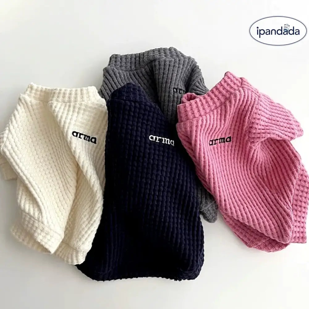 犬服 ペット服 ドッグウェア 猫服 トレーナー トップス シンプル インナー 重ね着 四色 柔らかい ストレッチ効き 人気 ファッション 男の子 女の子 オシャレ 上質 お出かけウェアに ペット用品＞ウェア