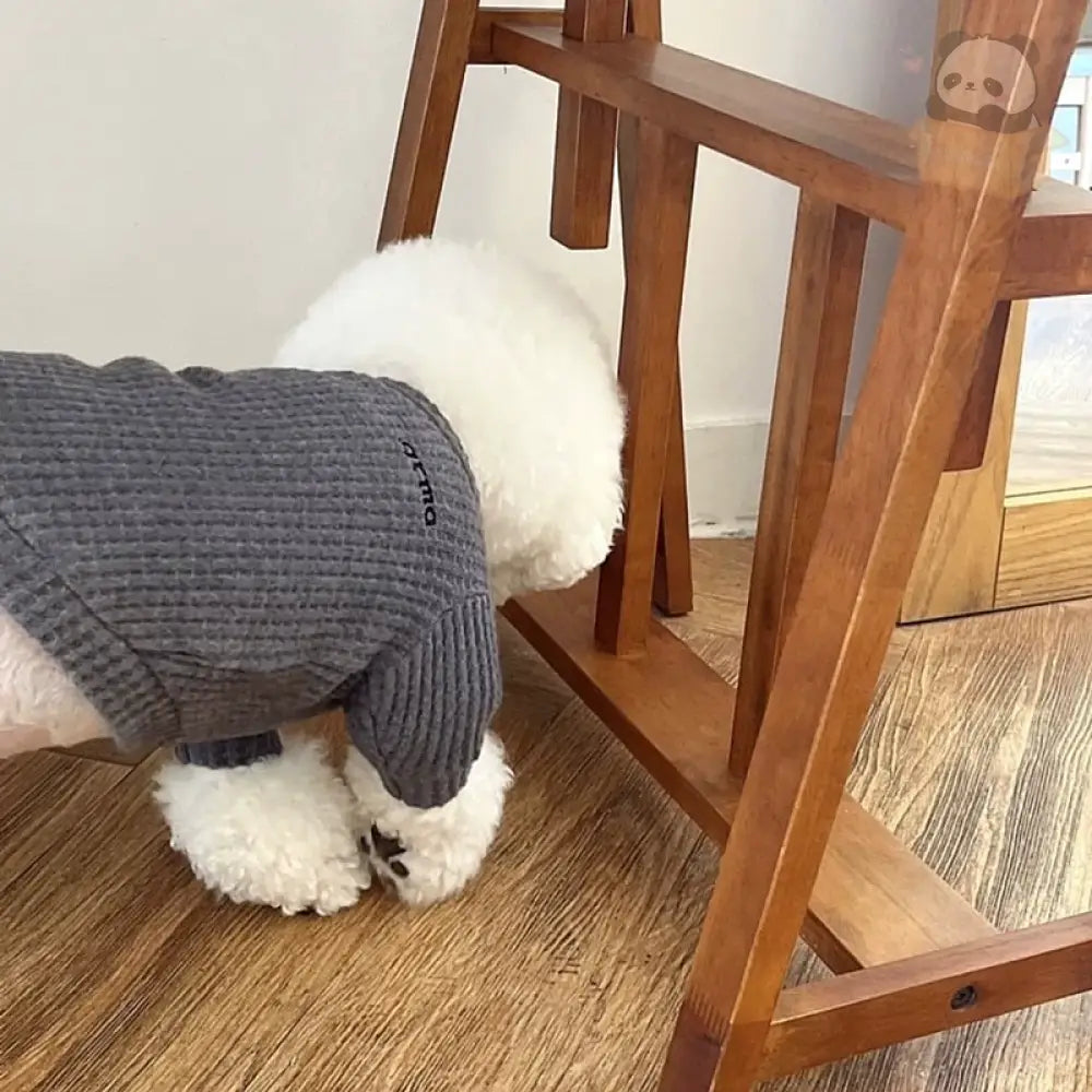 犬服 ペット服 ドッグウェア 猫服 トレーナー トップス シンプル インナー 重ね着 四色 柔らかい ストレッチ効き 人気 ファッション 男の子 女の子 オシャレ 上質 お出かけウェアに グレー【ステンレスボウル】