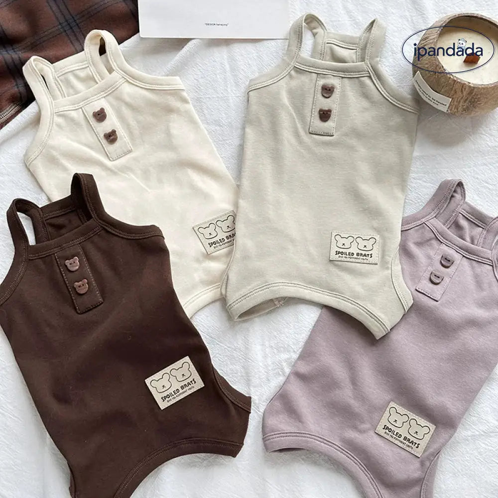 ペット用 パジャマ 猫・犬用 ルームウェア タイディ・ポメラニアン ID4638