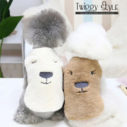 犬服 秋冬  秋 冬 ベスト セーター ニット 秋服 冬服 犬 服 犬の服 ペット服 ドッグウェア シンプル かわいい 可愛い おしゃれ 暖かい ふわふわ 犬用ベスト 小型犬 中型犬 秋用 冬用 防寒 トイプードル ふわふわベスト ID2958